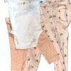 Conjunto 3 Piezas Pijama, Body y Pantalón  para Niña Carter's  6 Meses