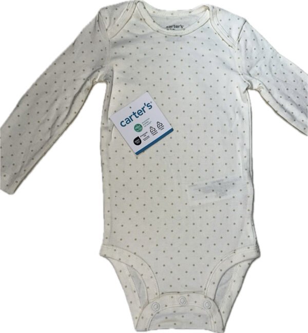 Pack de Bodys Algodón 4 unidades Manga Larga 12M