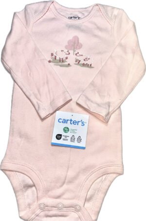 Bodys de Algodón Bebé Niña Carter's 9 Meses