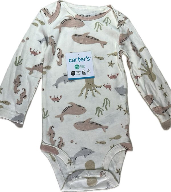 Pack de Bodys Algodón 4 unidades Manga Larga 12M