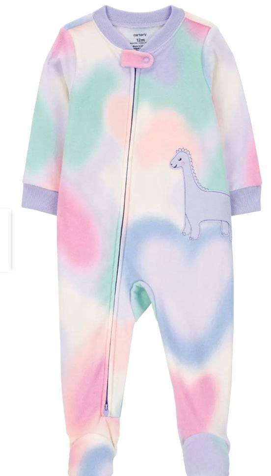 Pijama Polar Estampado para Niña Carter's 24 Meses