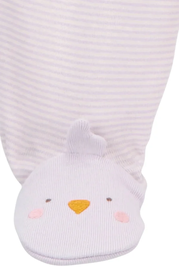 Conjunto 3 piezas Pijama, Body y Patitas Niña Carter's 6 Meses