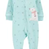 Pijama Polar para Niña Carter's  de 9 Meses