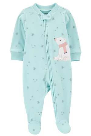 Pijama Polar para Niña Carter's  de 9 Meses