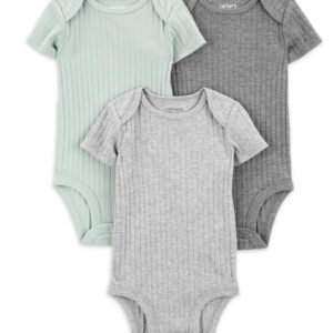 bodys carters mangas cortas unisex (3-6meses)