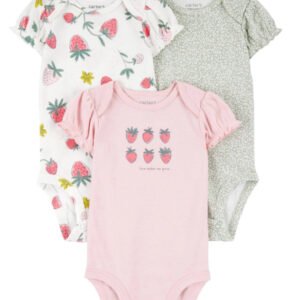 Carter's Child of Mine Body para Bebé Niña Paquete de 3 (12meses)