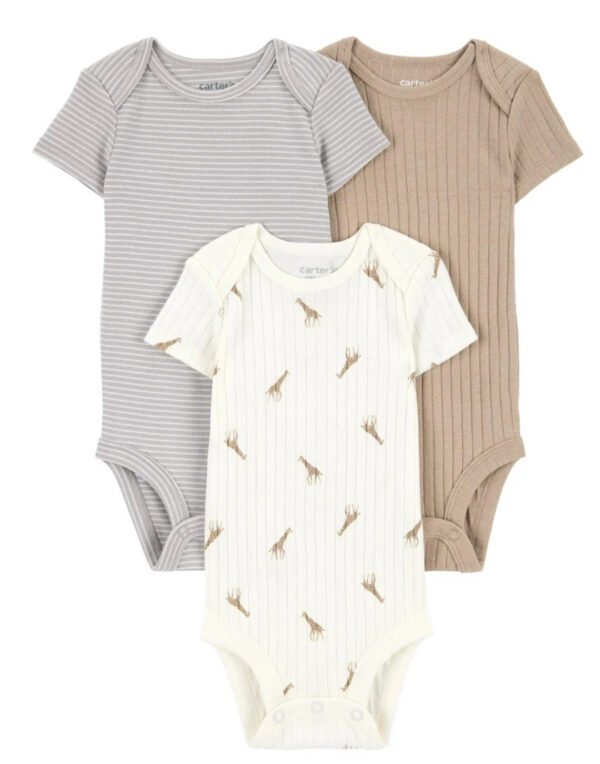 Carter's Child of Mine Body Unisex para Bebé 3 Piezas (12meses)