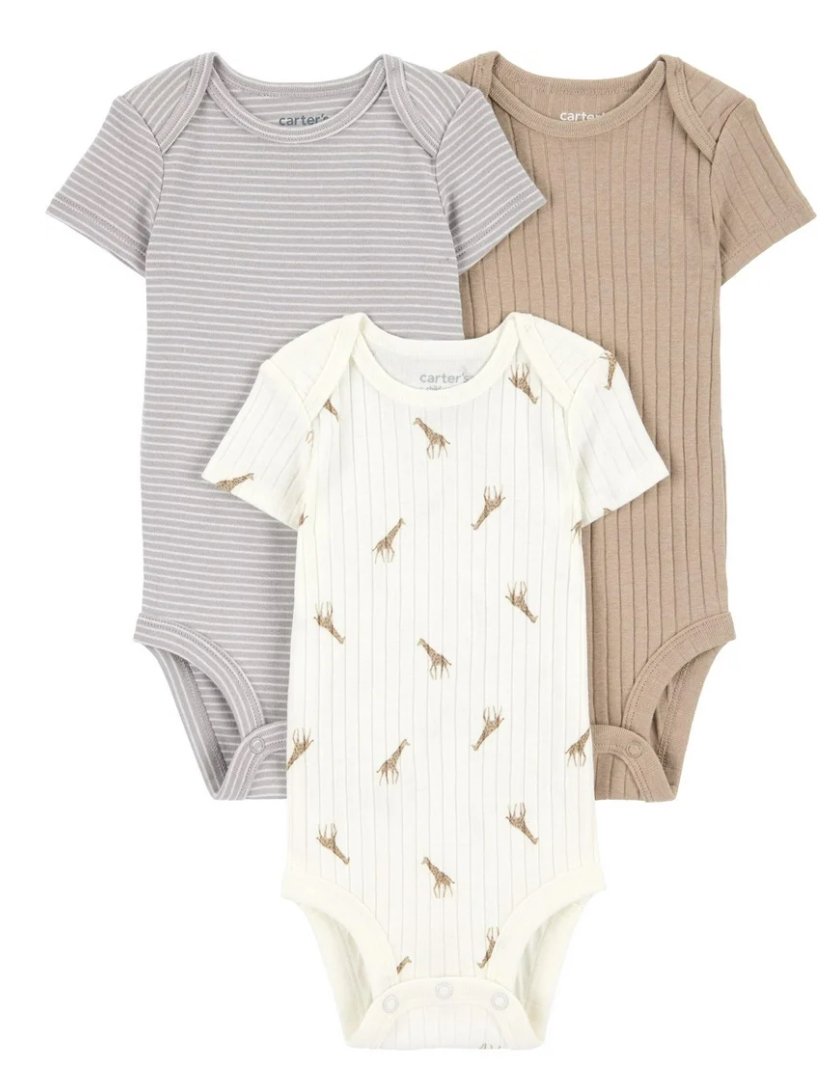 Carter's Child of Mine Body Unisex para Bebé 3 Piezas (12meses)