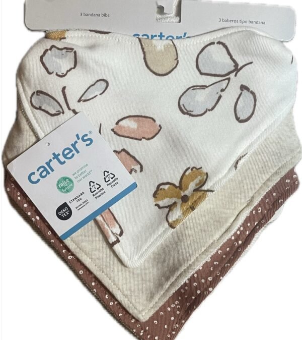 Combo 4 Piezas Carters, 2 Body, 3baberos Y Remera. 0-3 Meses - Imagen 4
