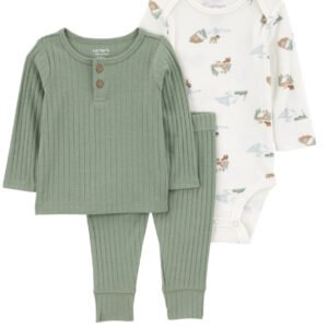 Carter's Child of Mine Baby and Toddler Outfit Set, 3-Piece, Sizes 6-9meses