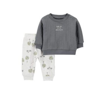 Carter's Child of Mine Baby Boy Outfit Set, 2-Piece, Sizes 0-3m/12m