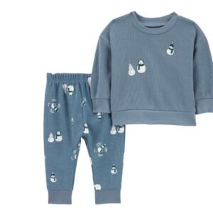 Carter's Child of Mine Baby and Toddler Boy Outfit Set, 2-Piece, Sizes 3-6m