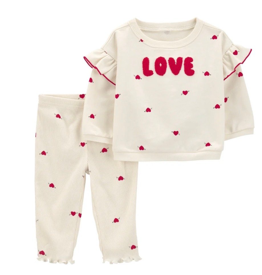 Conjunto Carter’s Bebé Niña 2 Piezas, Talla 3-6 Meses