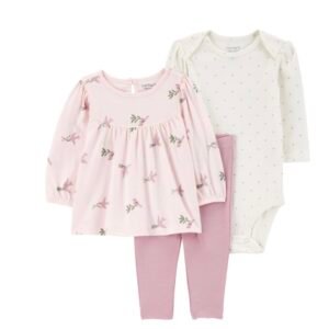 Conjunto Carter’s Child of Mine para Bebé y Niño 3 Piezas, Ropa 24 Meses