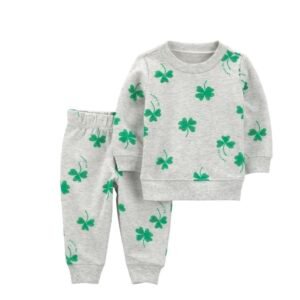 Carter's Child of Mine Baby St. Patrick's Outfit Set, 2-Piece, Sizes 6/9 Months y 3-6m